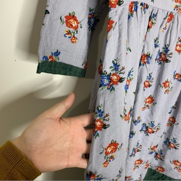 NWT Hidden Alley Floral Boho Prairie Dress Size Small - Picture 4 of 7